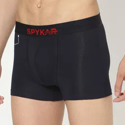 UnderJeans by Spykar Men Navy Blue Solid Trunk UJMTRRPTS008-picture-43