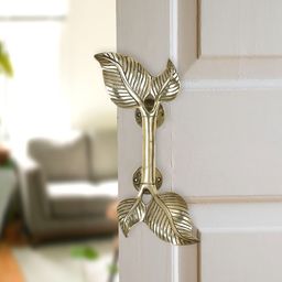 Imli Street Gold -Toned Textured Door Handle-image-45