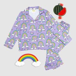 Pyjama Party Kids Printed Shirt With Pyjamas-picture-30