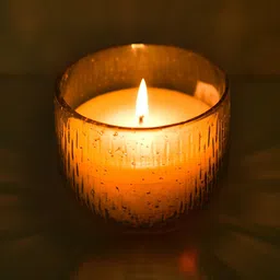 StyleMyWay Transparent Glass Natural Wax Fragrance Candle-24