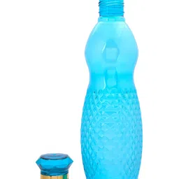 Kuber Industries Blue & Grey 12 Pieces Printed Water Bottle 1Ltr-image-46