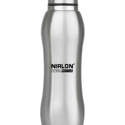 NIRLON Silver-Toned Single Wall Stainless Steel Water Bottle 750 ML-image-39