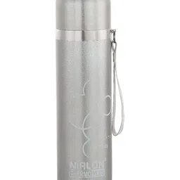NIRLON Silver-Toned Stainless Steel Flask Water Bottle 500 ml-image-33