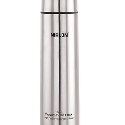 NIRLON Silver-Toned Flask Bottle 1 L-image-43
