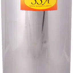 Shivshakti Arts Silver Toned Copper Solid Water Bottle 1 L-image-34