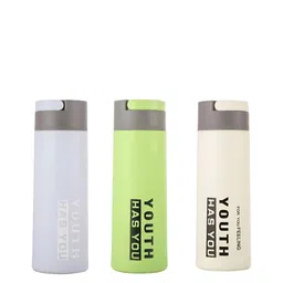 WELOUR Blue & Green 3 Pieces Glass Water Bottle-image-75