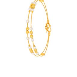 BHIMA 22K Hallmark 916 Purity Yellow Gold Bracelet Bangle-image-3