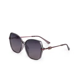HASHTAG EYEWEAR Women Square Sunglasses with Polarised and UV Protected Lens TZ-P-TT-8252-39