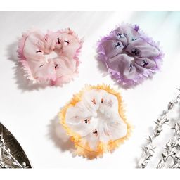 MASQ Women Set of 3 Ponytail Holders-8