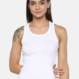 DressBerry Non Padded Pure Cotton Camisole-image-18