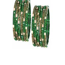 LAVAZZA Set Of 12 Crystal Studded Bangles image 2