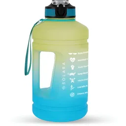 Solara Blue Motivational Sipper Water Bottle - 2.2L-image-29