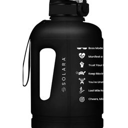 Solara Black Motivational Sipper Water Bottle 2.2L-image-43