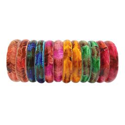 NMII Set Of 12 Glass Kada Bangles image 3