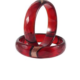 NMII Set Of 2 Diamond Pattern Glossy Kada Bangles image 3