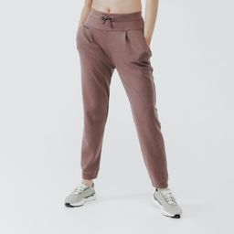 Women Running Track Pants - Warm500 - Purple-image-6