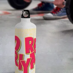 macmerise Leak Proof SM O Re Piya Design Aluminium Water Bottle 750 Ml-image-41