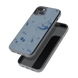 macmerise  Abstract Printed Impact Resistant iPhone 14 Plus Back Case Mobile Accessories image 5