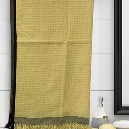 Athom Trendz Pack of 2 Beige Cotton Bath Towel-28
