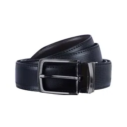 Pacific Gold Men Textured Reversible Belt-image-0