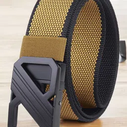 glitchez Men Textured Reversible Belt-image-10