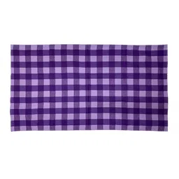 Athom Trendz Set of 4 Checked Cotton Bath Towels image 2