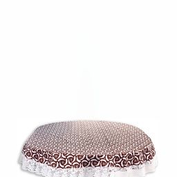 Stylista Brown Waterproof Oval 8-Seater Table Cover-image-90