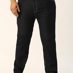 ZUSH Men Plus Size Mid Rise Clean Look Stretchable Jeans-image-104
