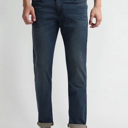 U.S. Polo Assn. Denim Co. Men Mid-Rise Brandon Slim Fit Light Fade Stretchable Jeans-picture-15