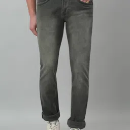 Cantabil Men Heavy Fade Stretchable Jeans-image-85