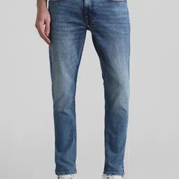 Jack & Jones Men Slim Fit Heavy Fade Clean Look Whiskers Stretchable Jeans-image-19