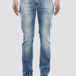 Numero Uno Men Slim Fit Heavy Fade Stretchable Jeans-30