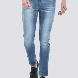 Numero Uno Men Super Skinny Fit Low-Rise Heavy Fade Cotton Jeans-image-71