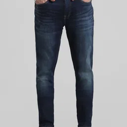 Jack & Jones Men Skinny Fit Low-Rise Heavy Fade Clean Look Stretchable Jeans-image-71