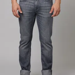 Celio Men Jean Relaxed Fit Heavy Fade Clean Look Stretchable Jeans-image-74