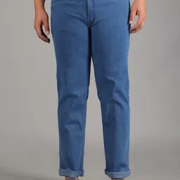 STUDIO NEXX Men Relaxed Fit Clean Look Stretchable Jeans-image-65