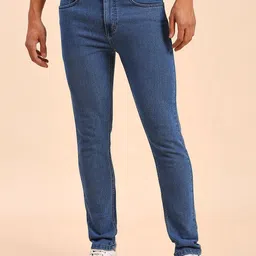HJ HASASI Men High-Rise Acid Wash Stretchable Jeans-picture-28