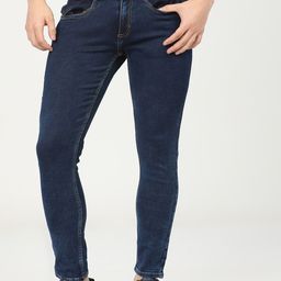 HIGHLANDER Men Blue Tapered Fit Stretchable Jeans-picture-16