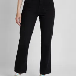 SPYKAR Women Straight Fit High-Rise Clean Look Stretchable Jeans-picture-1