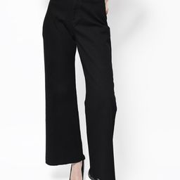 RAREISM Women Comfort Wide Leg High-Rise Stretchable Jeans-image-44
