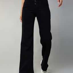 DOLCE CRUDO Women Wide Leg High-Rise Stretchable Jeans-picture-9