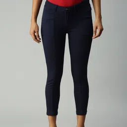 SHOWOFF Women Navy Blue Super Skinny Fit High-Rise Stretchable Jeans-image-68