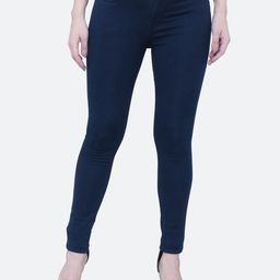 FCK-3 Women Navy Blue Comfort High-Rise Stretchable Jeans-image-26