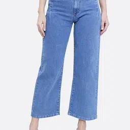 FCK-3 Women Hottie Relaxed Fit High-Rise Cropped Stretchable Jeans-picture-49