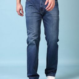 V-Mart Men Light Fade Cotton Mid-Rise Jeans-image-61