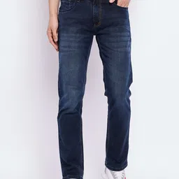 Duke Men Mid Rise Light Fade Clean Look Cotton Stretchable Jeans-image-68