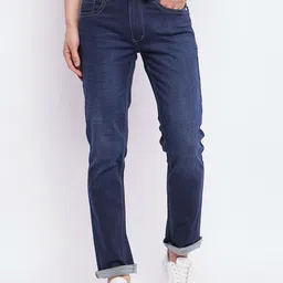 Duke Men Mid Rise Light Fade Clean Look Cotton Stretchable Jeans-image-87