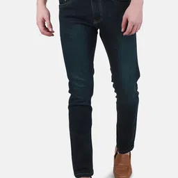 Duke Men Slim Fit Clean Look Light Fade Cotton Stretchable Stretchable Jeans-image-19