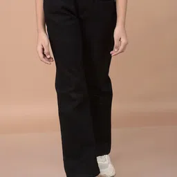 Crimsoune Club Girls Cotton Bootcut Light Fade Jeans-picture-47