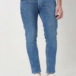 Mufti Men Tapered Fit Light Fade Clean Look Stretchable Jeans-image-77